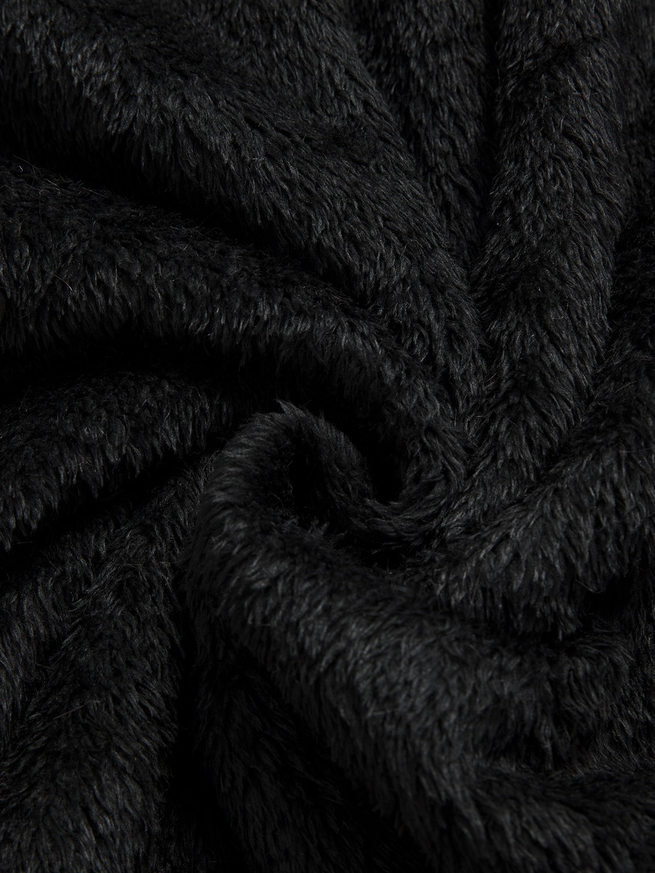 Faux Fur Notch Lapel Coat