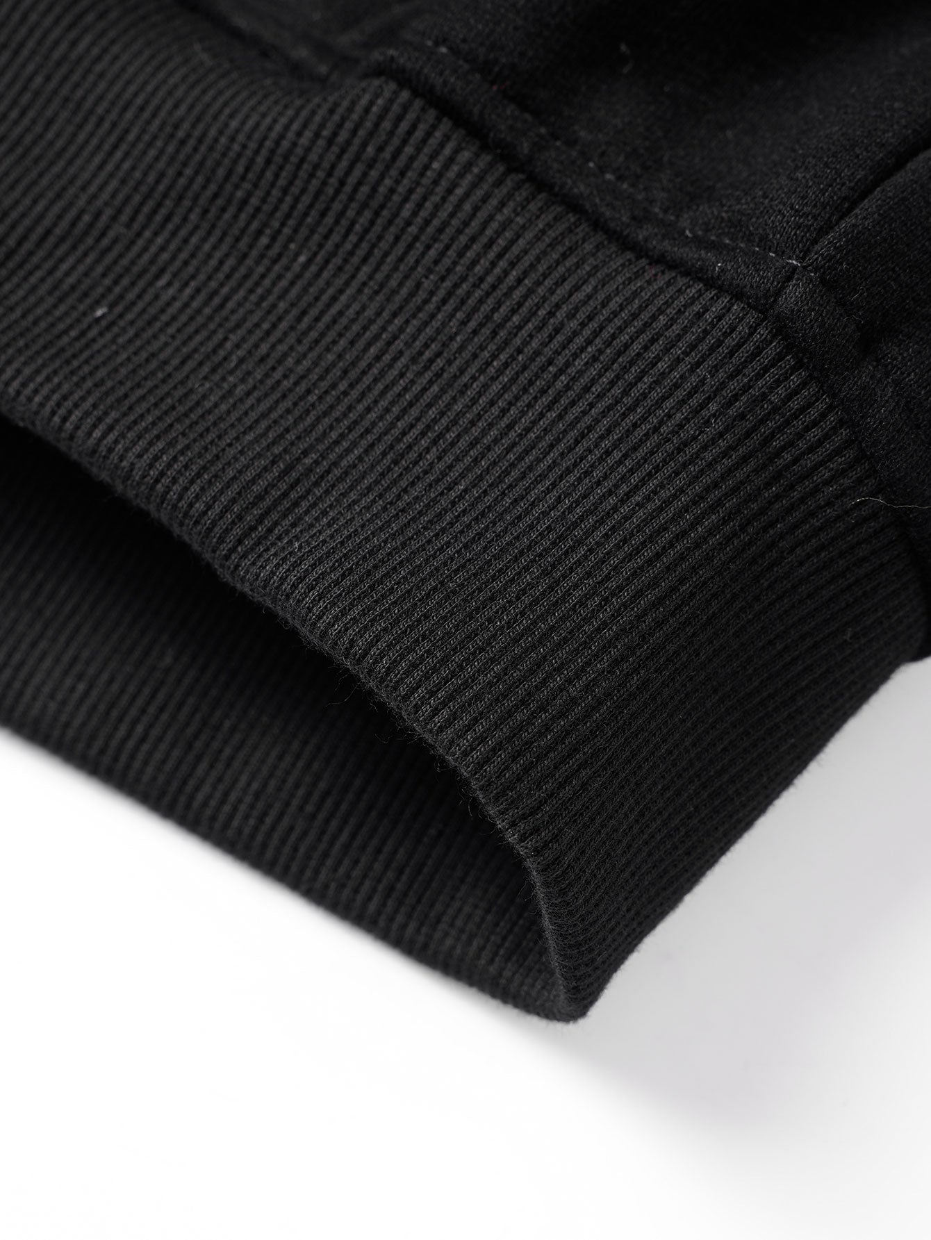 Relax Fit Faux Fur Collar Zip-Up Hoodie