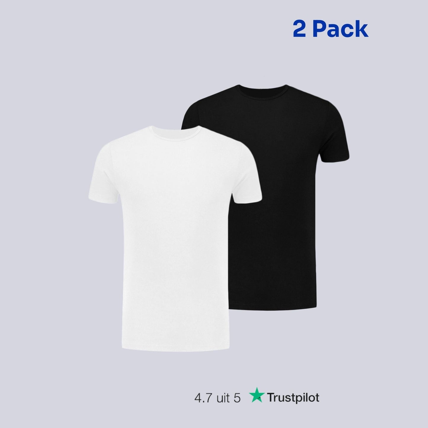 Undershirts George 2-Pack
