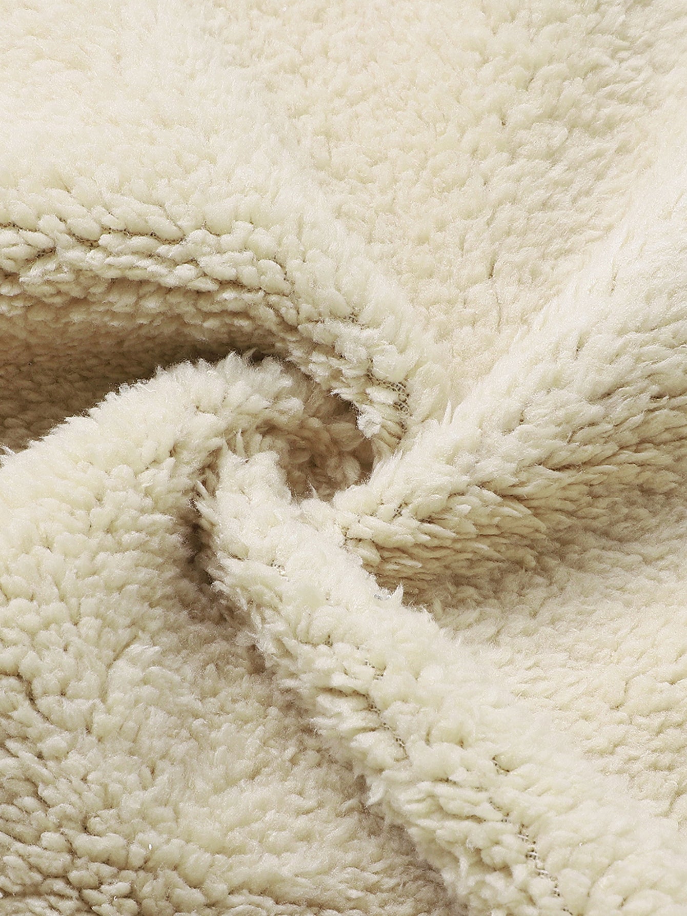 Teddy Lined Zipper Hoodie