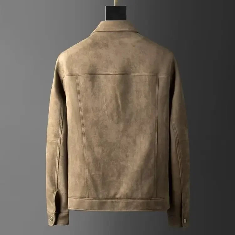 THEODORE MARCUS SUEDE BOMBER