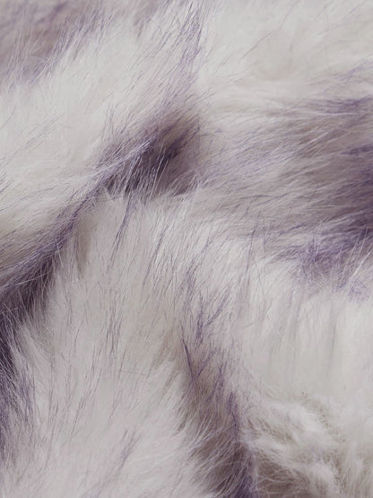 Oversized Reversible Fur Hooded Jacket