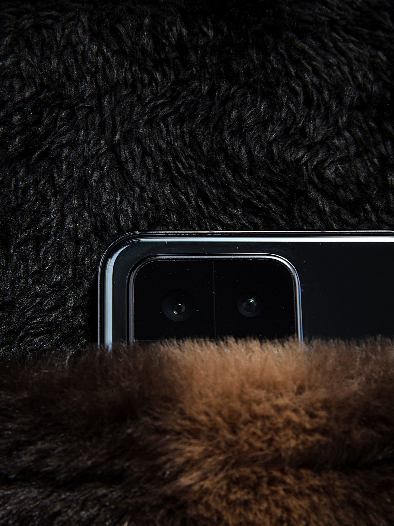 Animal Print Faux Fur Hooded Jacket