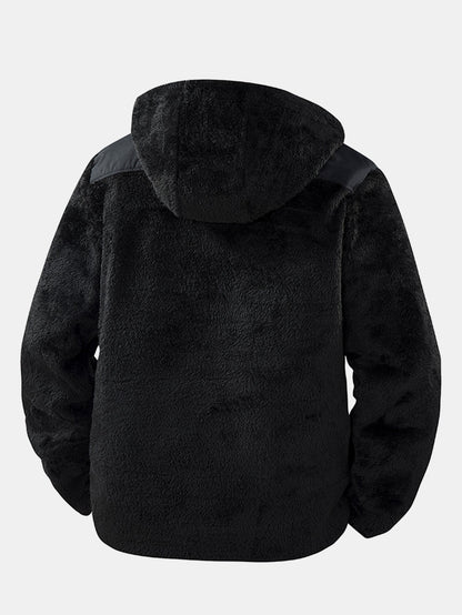 Teddy Fleece Hooded Jacket