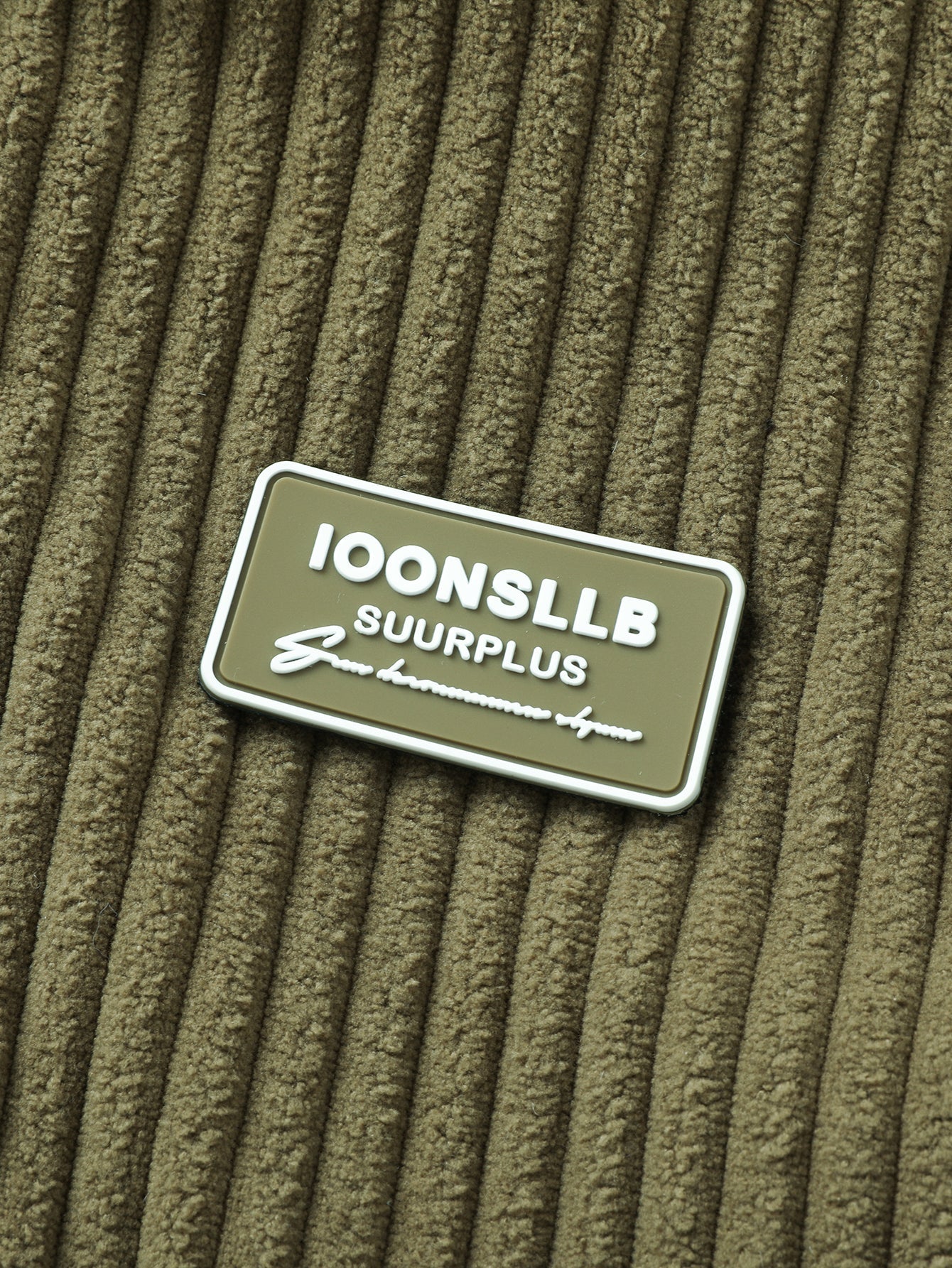 Quilted Lined Corduroy Coat