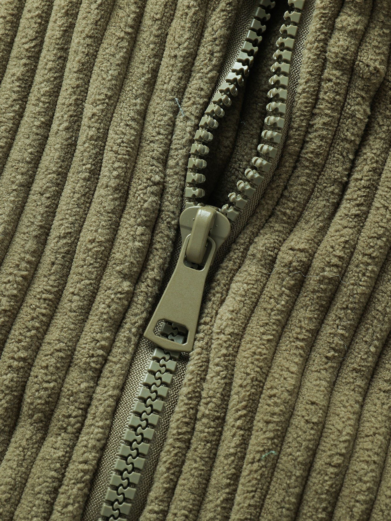 Quilted Lined Corduroy Coat
