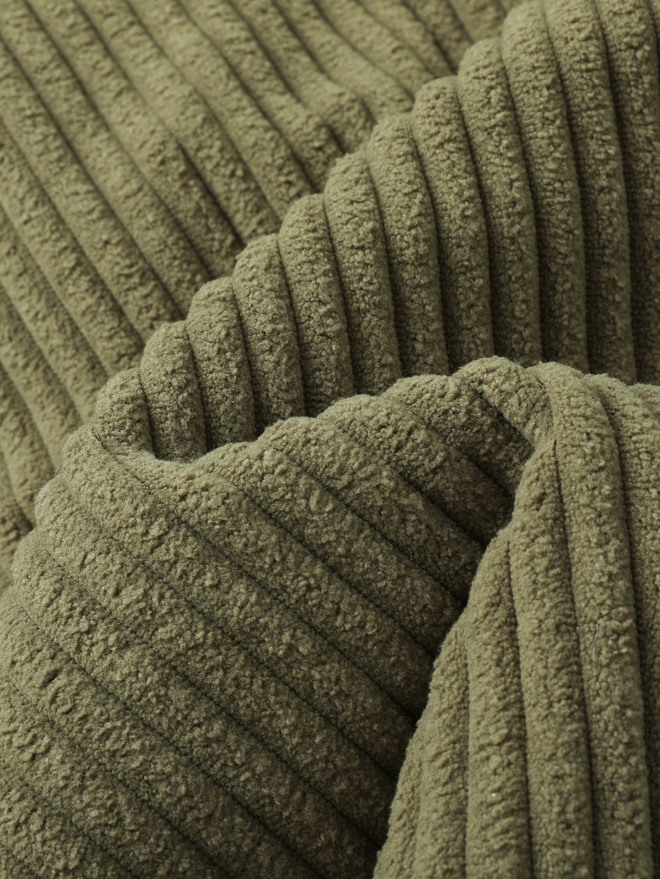 Quilted Lined Corduroy Coat