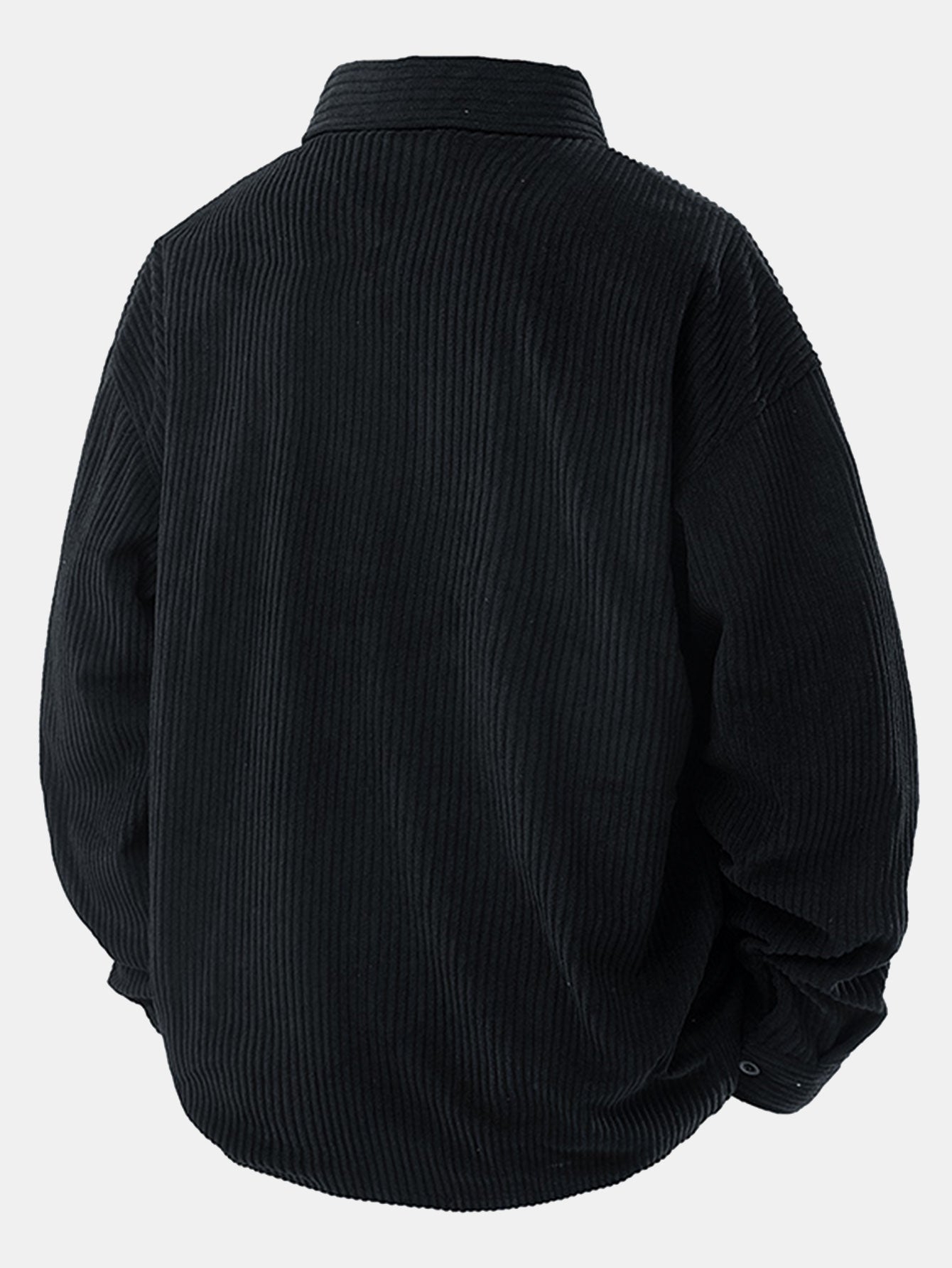 Relax Fit Button Up Corduroy Shirt