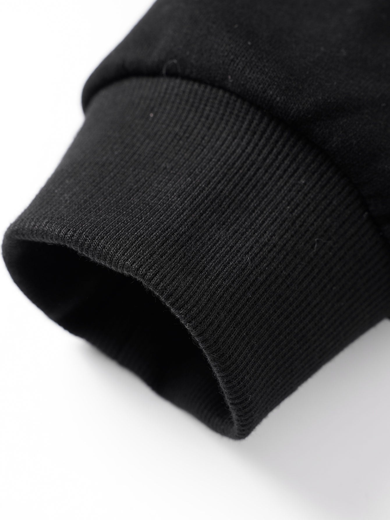 Relax Fit Faux Fur Collar Zip-Up Hoodie