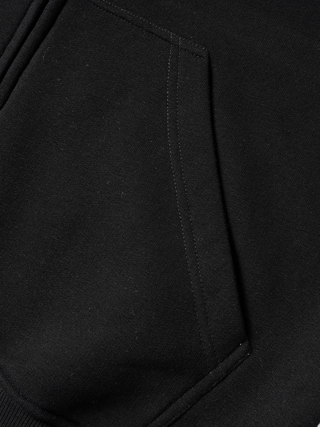 Relax Fit Faux Fur Collar Zip-Up Hoodie