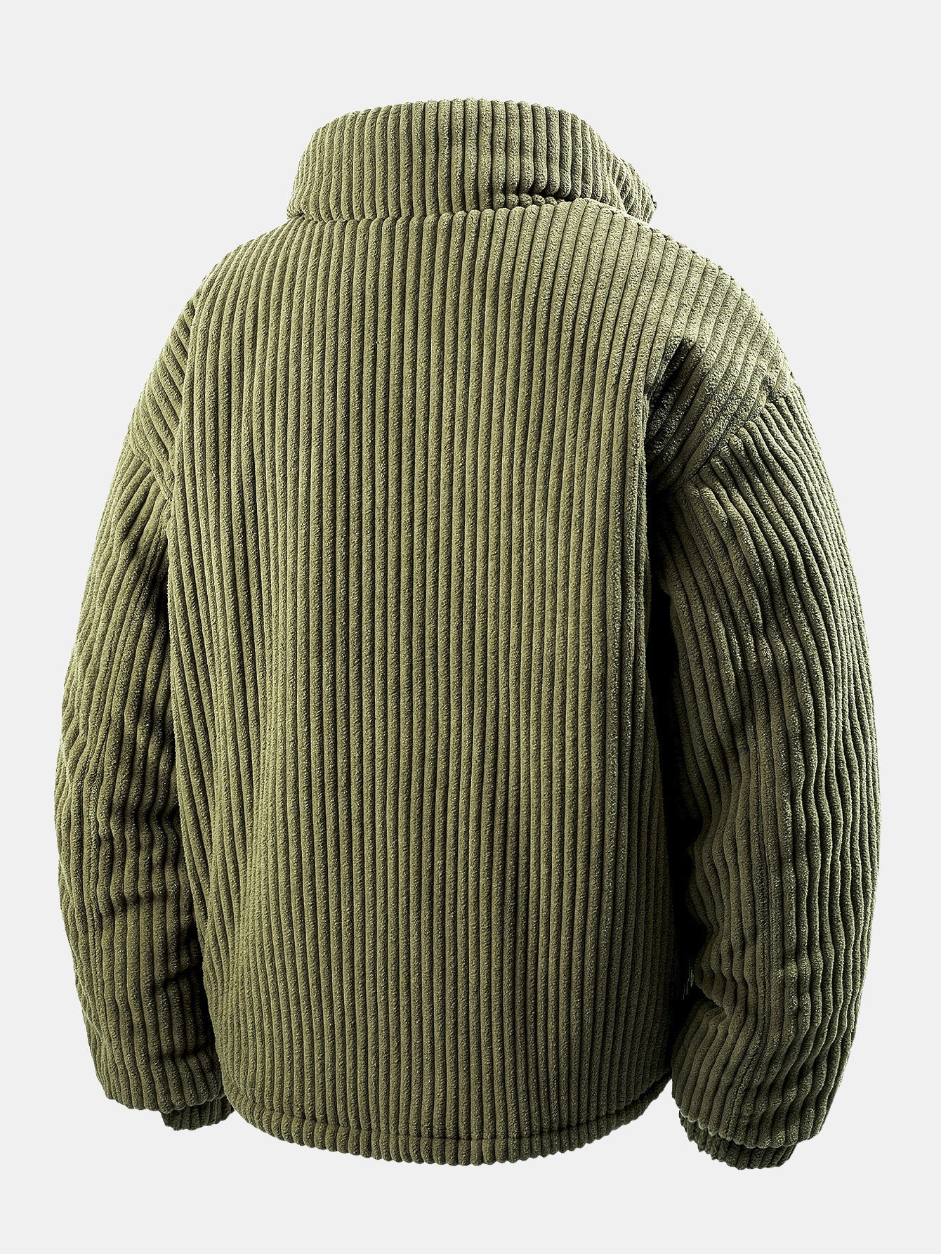 Quilted Lined Corduroy Coat