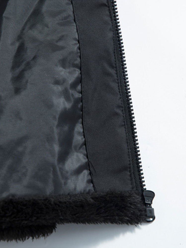 Teddy Fleece Hooded Jacket