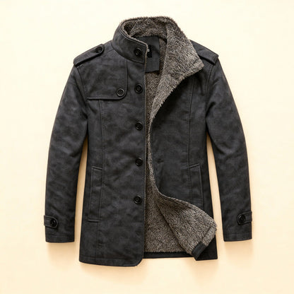 Anthony – Suede Overcoat