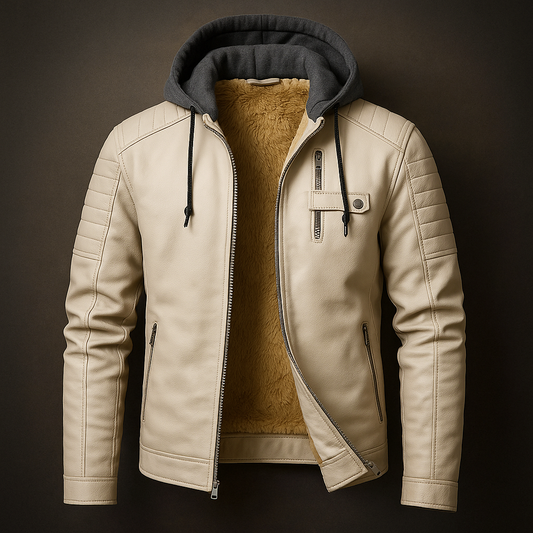Colt Brookson Leather Hoodie