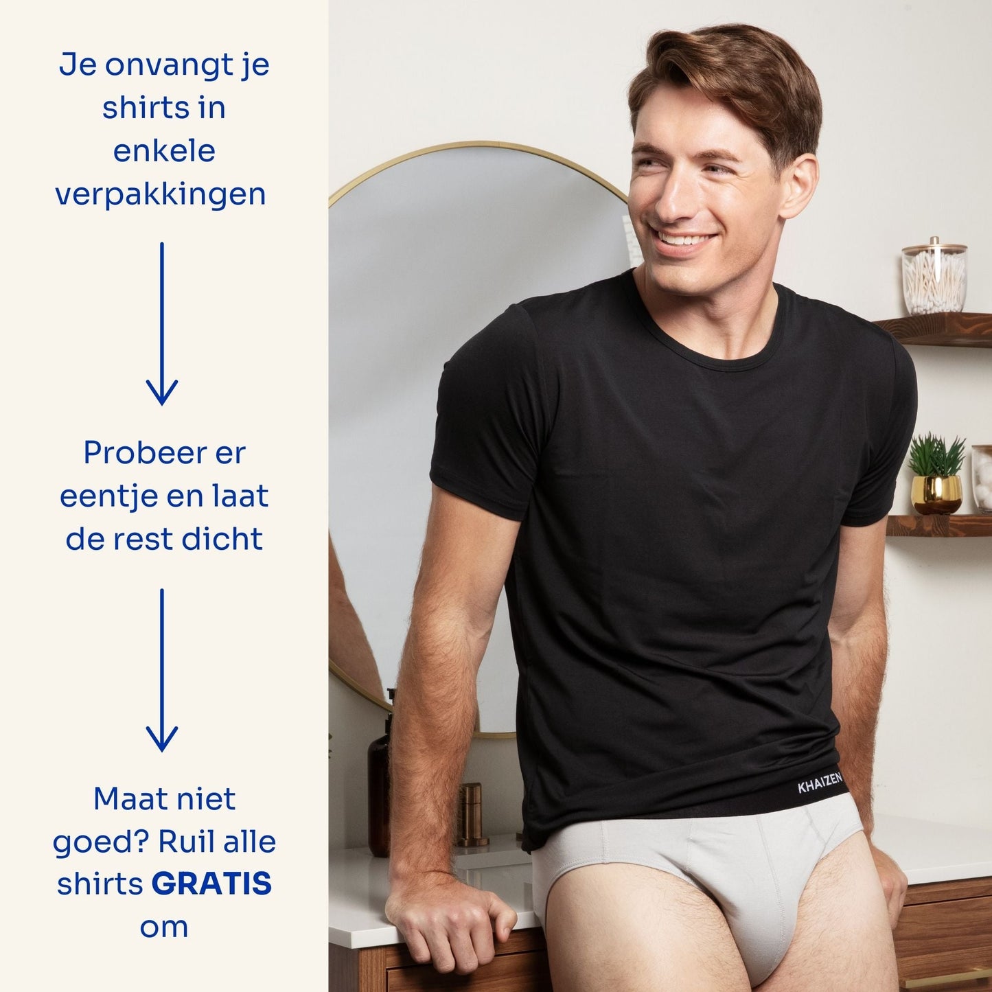 Undershirts George 2-Pack