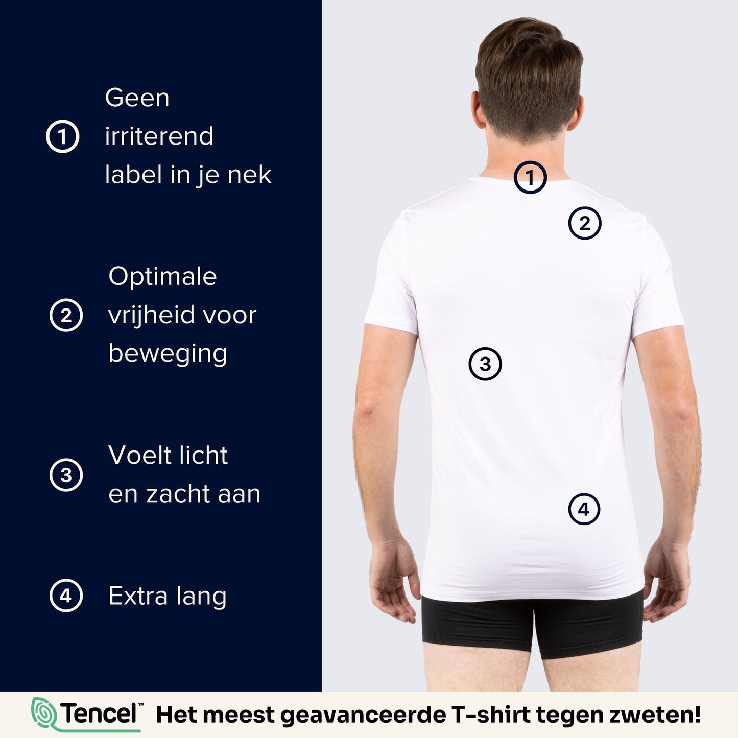 Undershirts George 2-Pack