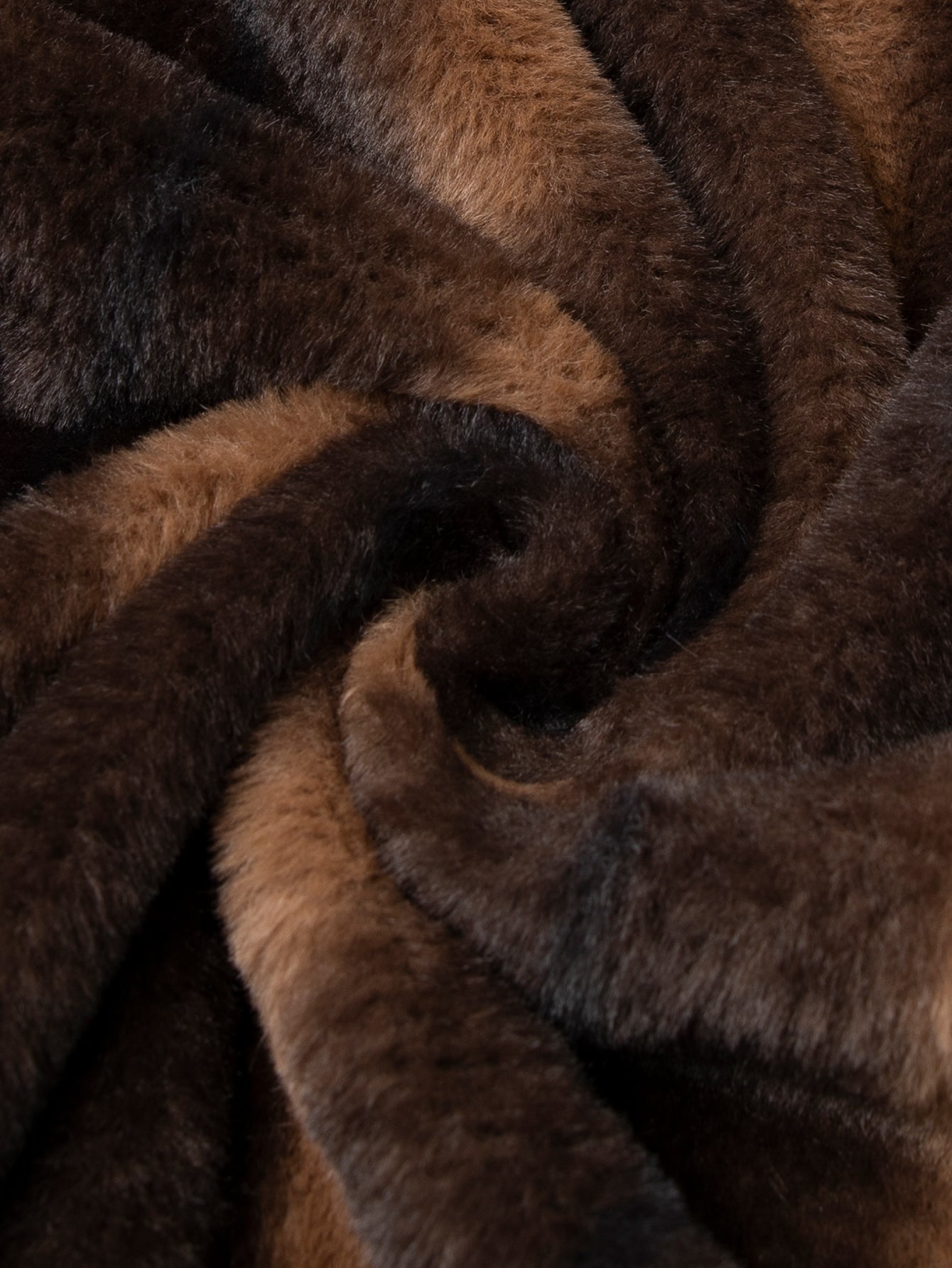 Faux Fur Zipper Jacket