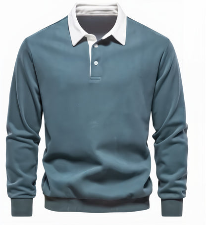 Andrew Collins Polo Collar Sweater