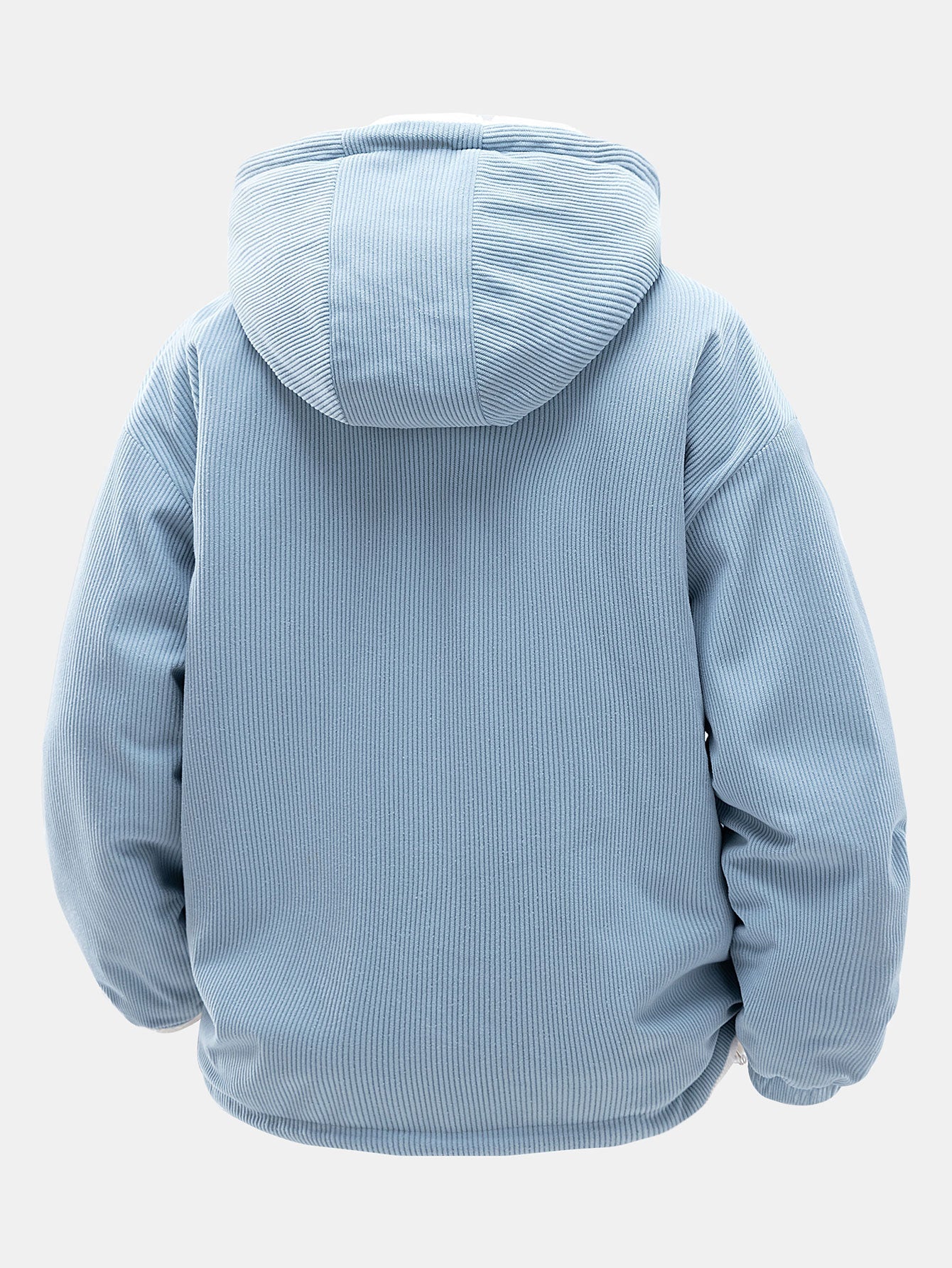 Teddy Corduroy Reversible Hooded Jacket