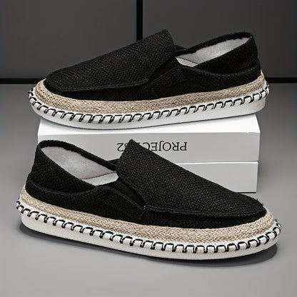 Coastal Weave Slip-On Shoes