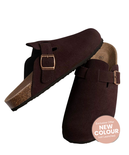 Genuine Suede Clogs
