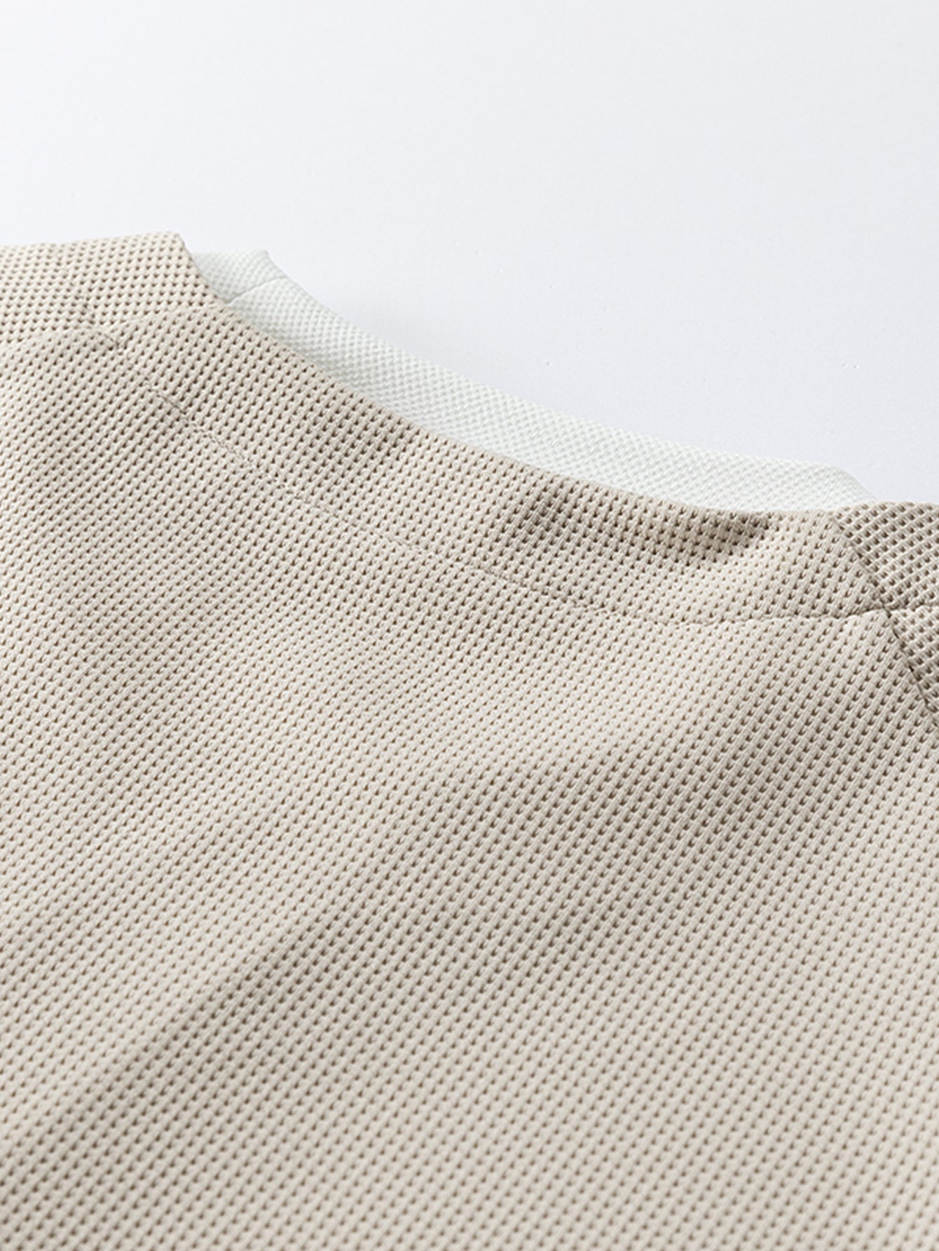 Raglan Sleeve 2 In 1 Waffle T-Shirt