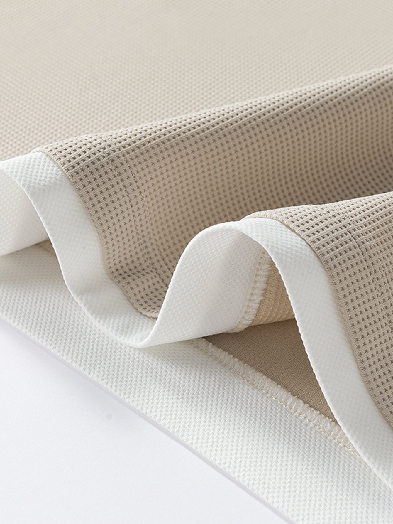 Raglan Sleeve 2 In 1 Waffle T-Shirt