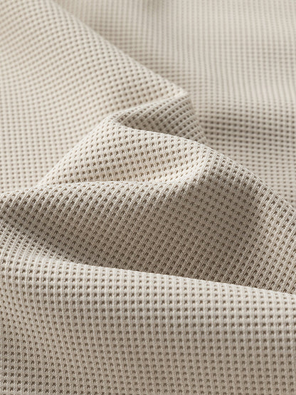 Raglan Sleeve 2 In 1 Waffle T-Shirt