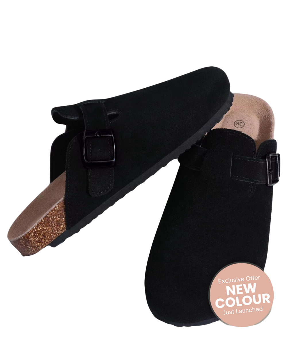 Genuine Suede Clogs