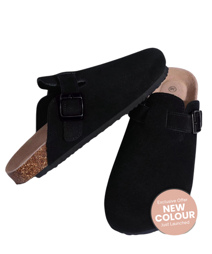 Genuine Suede Clogs