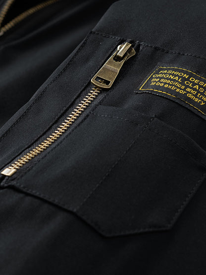 Teddy Lined Bomber Jacket