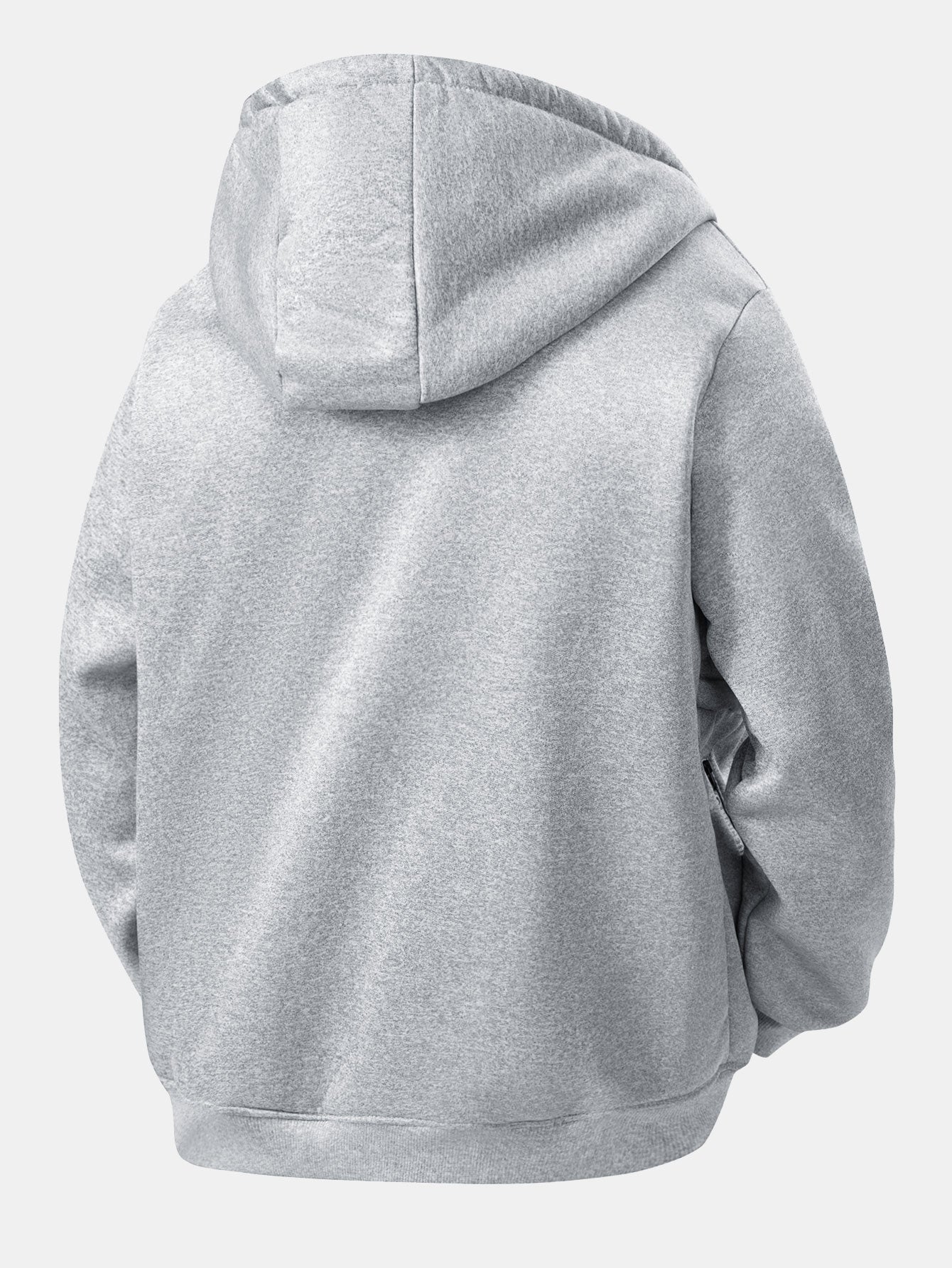 Teddy Lined Zipper Hoodie