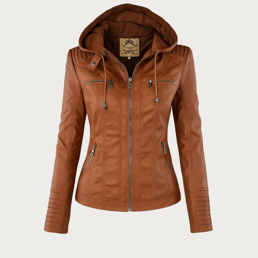 Rugged & Elegant Leather Jacket