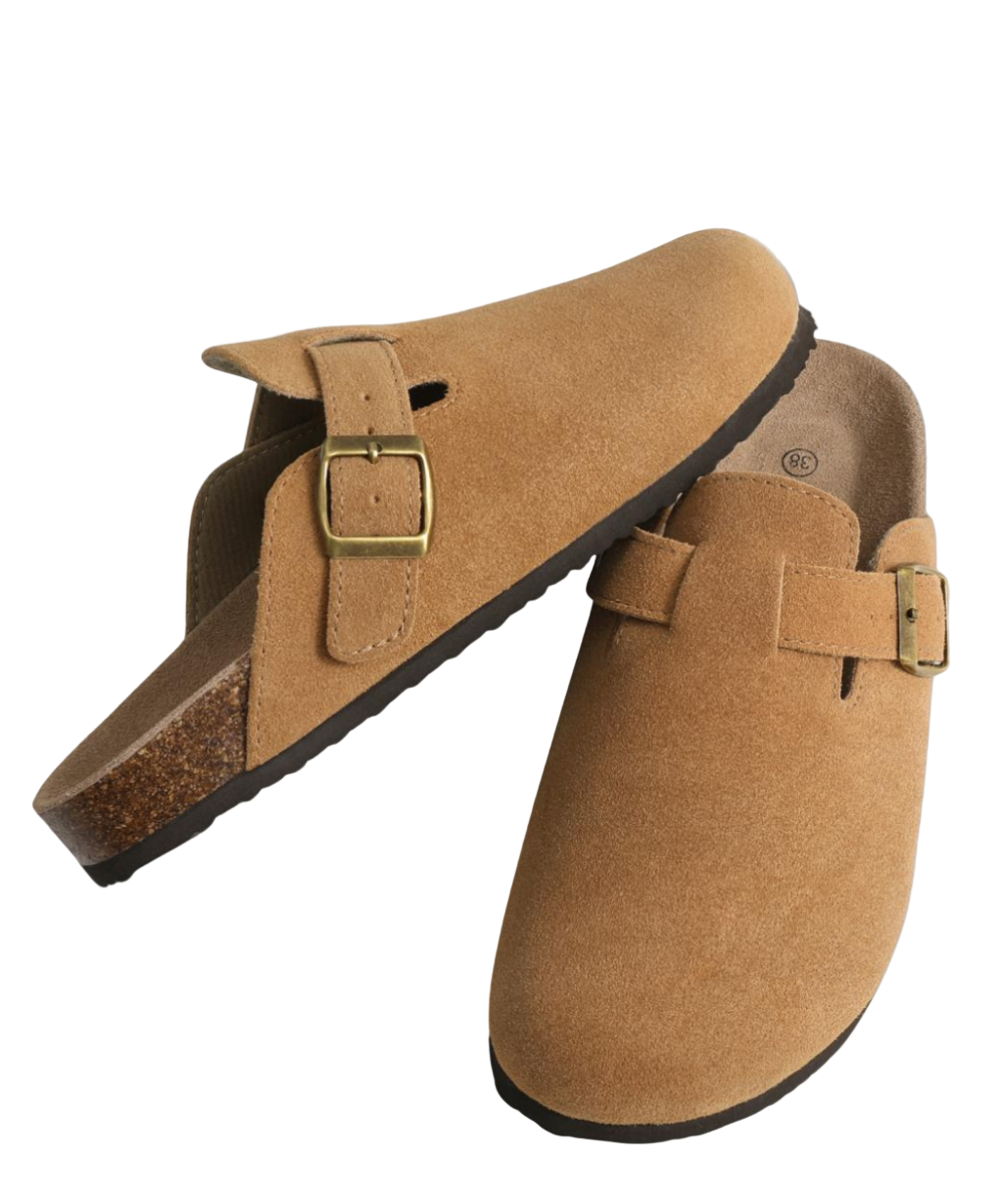 Genuine Suede Clogs