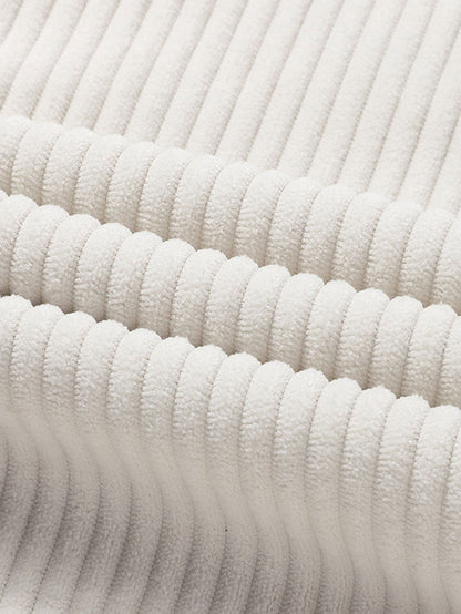 Relax Fit Button Up Corduroy Shirt