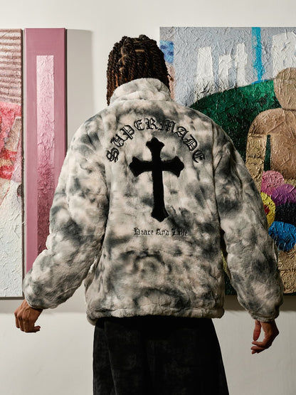 Heavy-Duty Faux Lambswool Urban Jacket