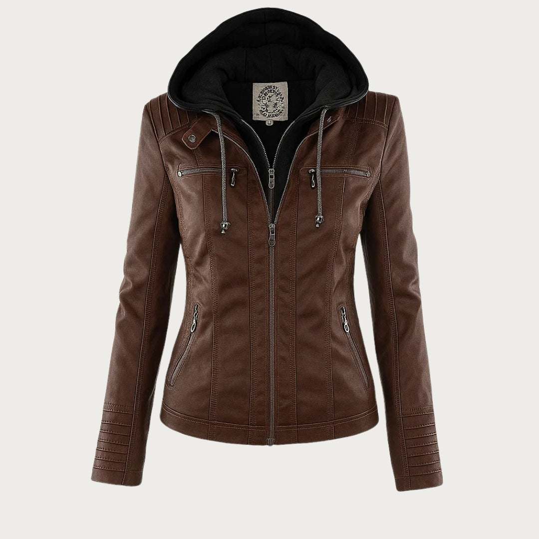 Rugged & Elegant Leather Jacket