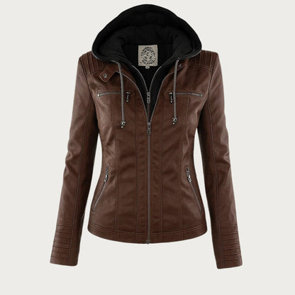 Rugged & Elegant Leather Jacket
