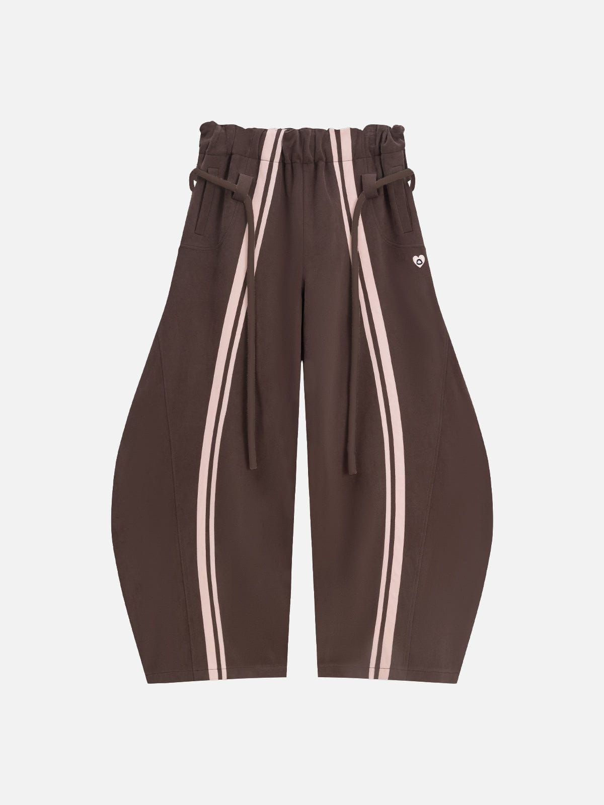 The Stripe Super Baggy Barrel Sweatpants
