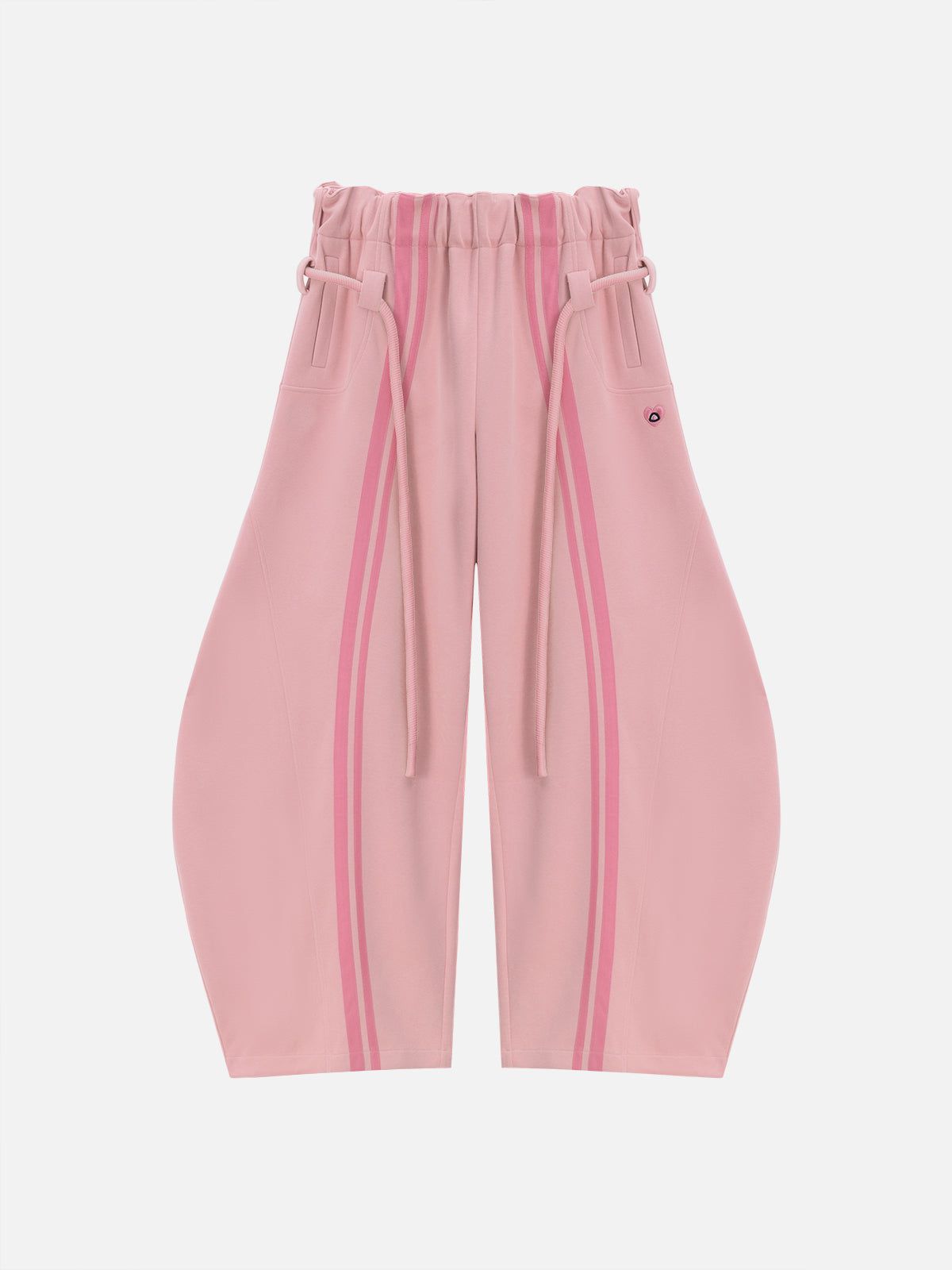 The Stripe Super Baggy Barrel Sweatpants