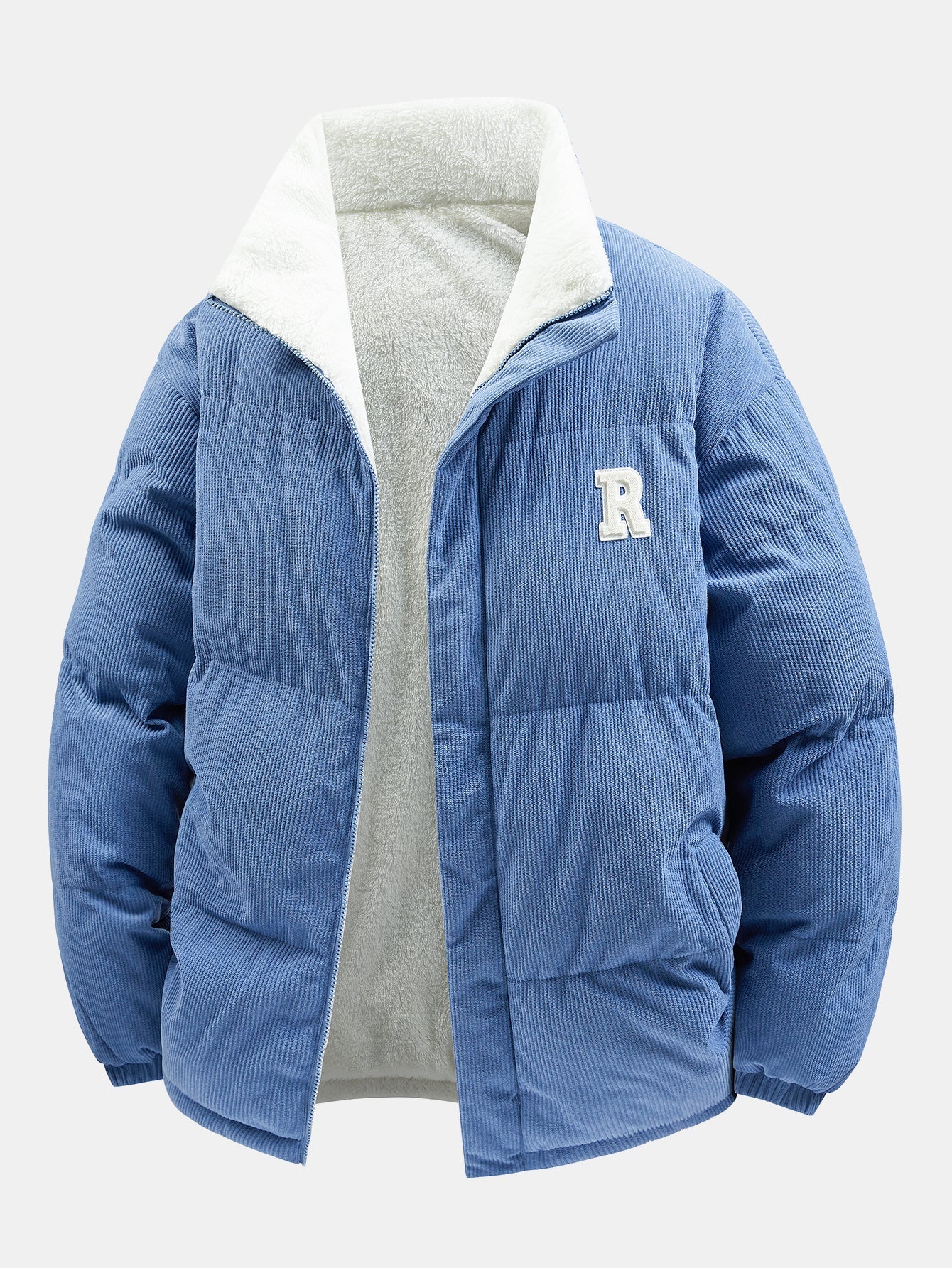 Reversible Teddy Fleece Corduroy Coat