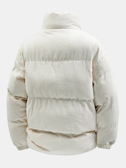 Reversible Teddy Fleece Corduroy Coat