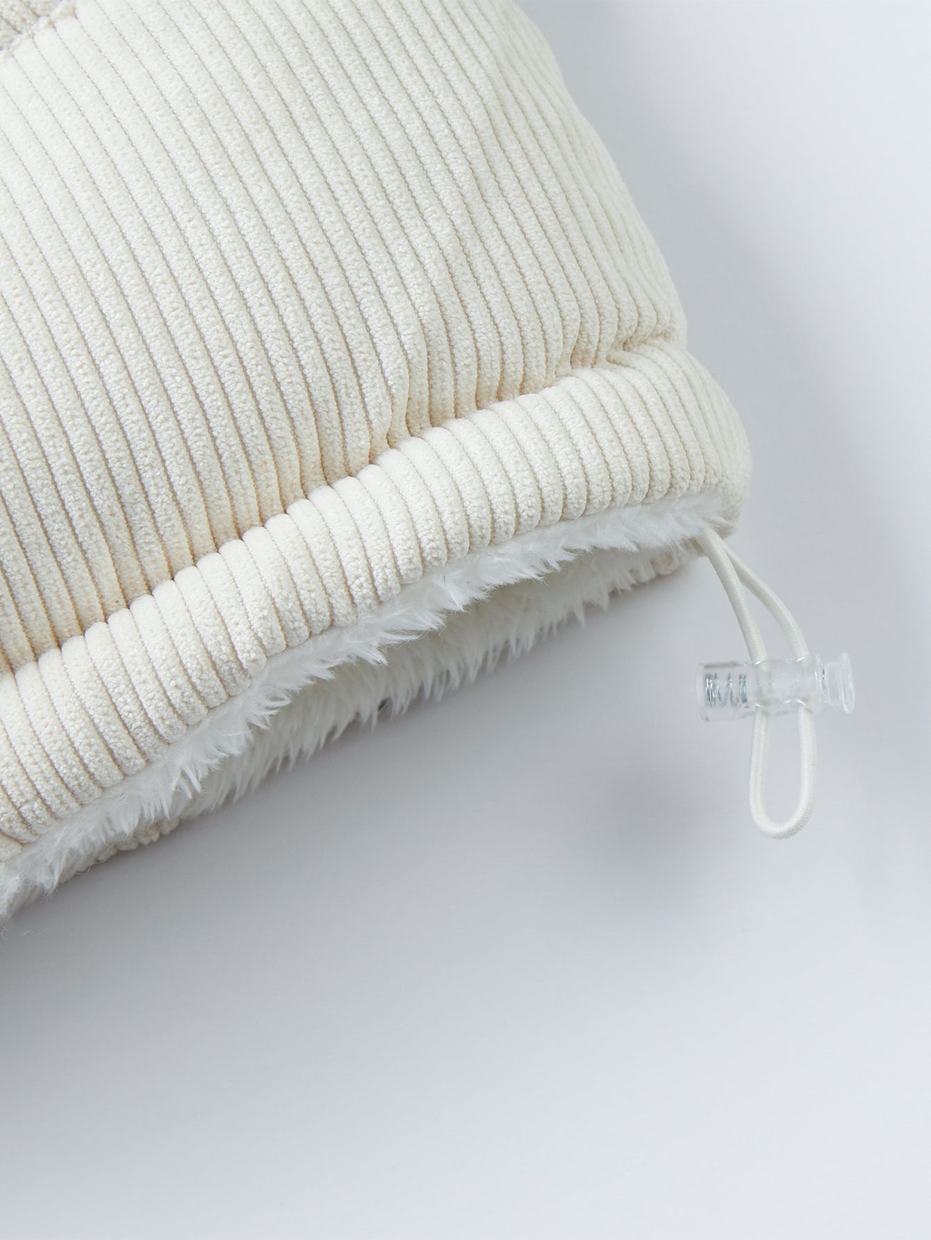 Reversible Teddy Fleece Corduroy Coat