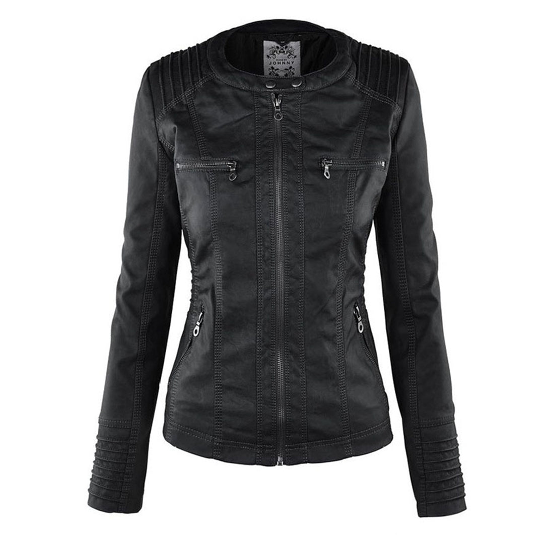 Rugged & Elegant Leather Jacket