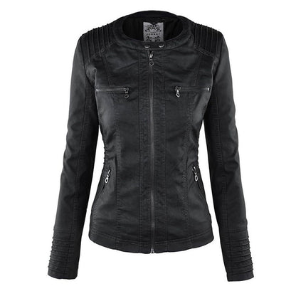 Rugged & Elegant Leather Jacket