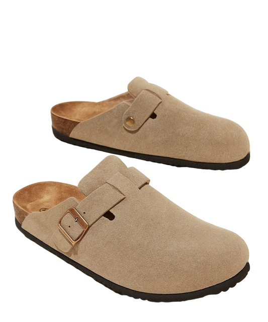 Genuine Suede Clogs