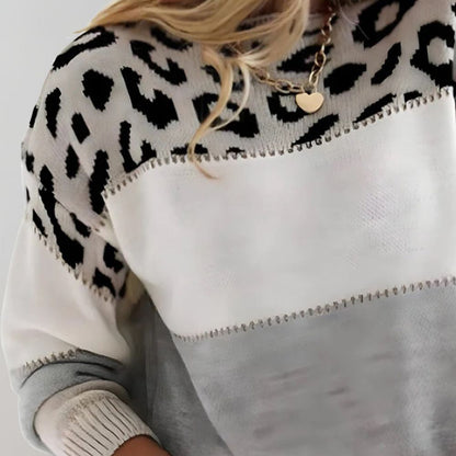 Maison | Leopard Print Sweater Elegance