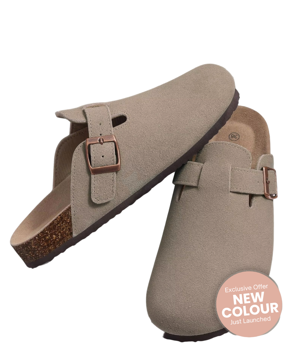 Genuine Suede Clogs