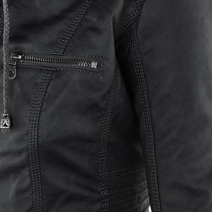 Rugged & Elegant Leather Jacket