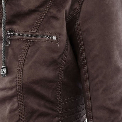 Rugged & Elegant Leather Jacket